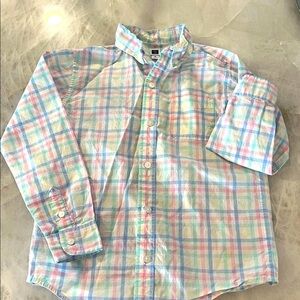 Boys charmingly adorable Easter or spring size 6 Janie & Jack dress shirt